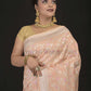 Banarasi Handloom Pure Tussar Georgette Silk Saree