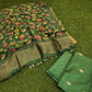 Pure Chendari Cotton Munga Suit with Dupatta Pista Green Color