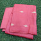 Pure Chendari Cotton Munga Suit with Dupatta Pink Color